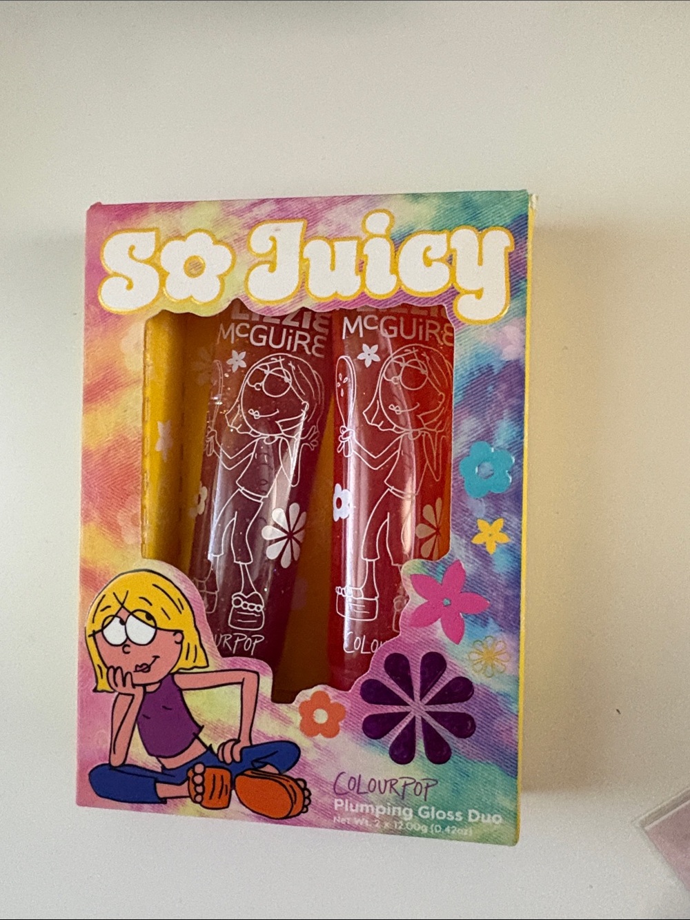 ColourPop So Juicy Lizzie McGuire Plumping Gloss Duo - Pink & Purple